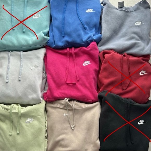 Nike Women's Sweatshirts in Assorted Colors
